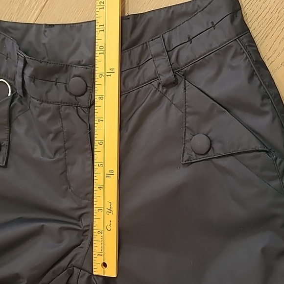 Obermeyer Snow Pants Women's sz 2 Black Method Shell Ski/Snowboard Pants - Picture 14 of 16
